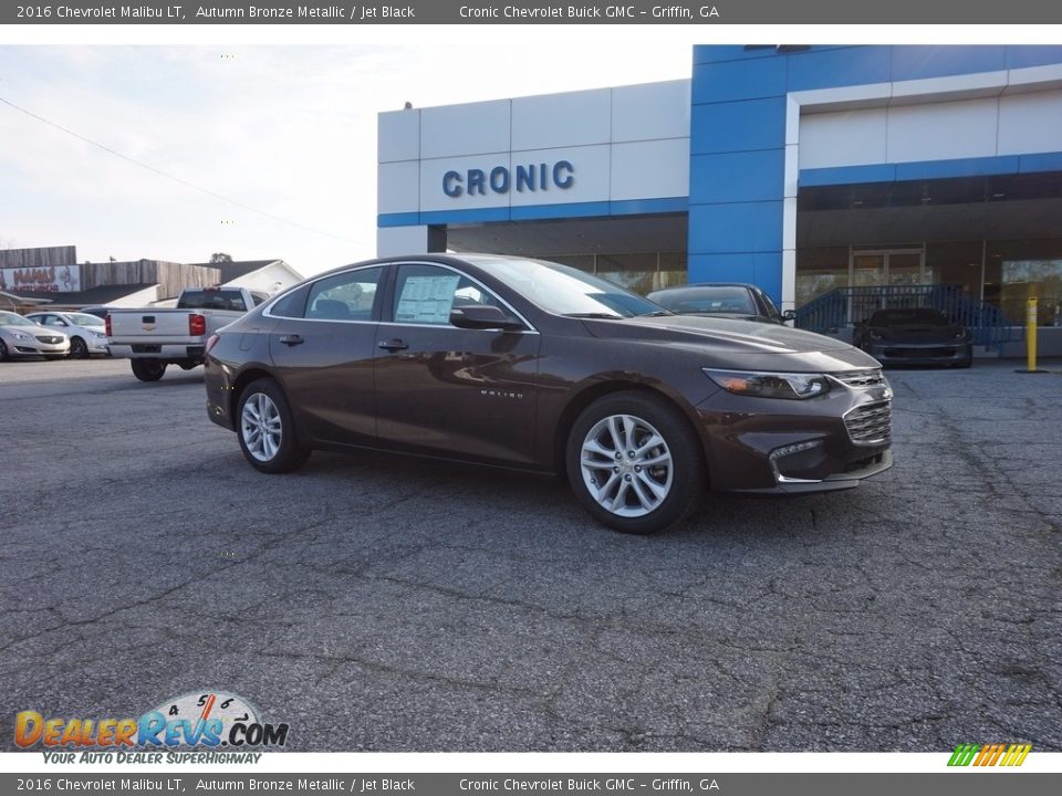 2016 Chevrolet Malibu LT Autumn Bronze Metallic / Jet Black Photo #1