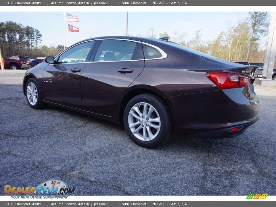 2016 Chevrolet Malibu LT Autumn Bronze Metallic / Jet Black Photo #4