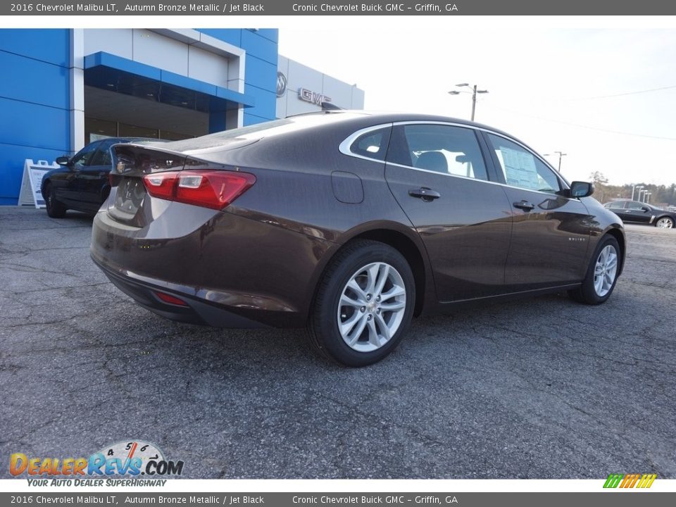 2016 Chevrolet Malibu LT Autumn Bronze Metallic / Jet Black Photo #6