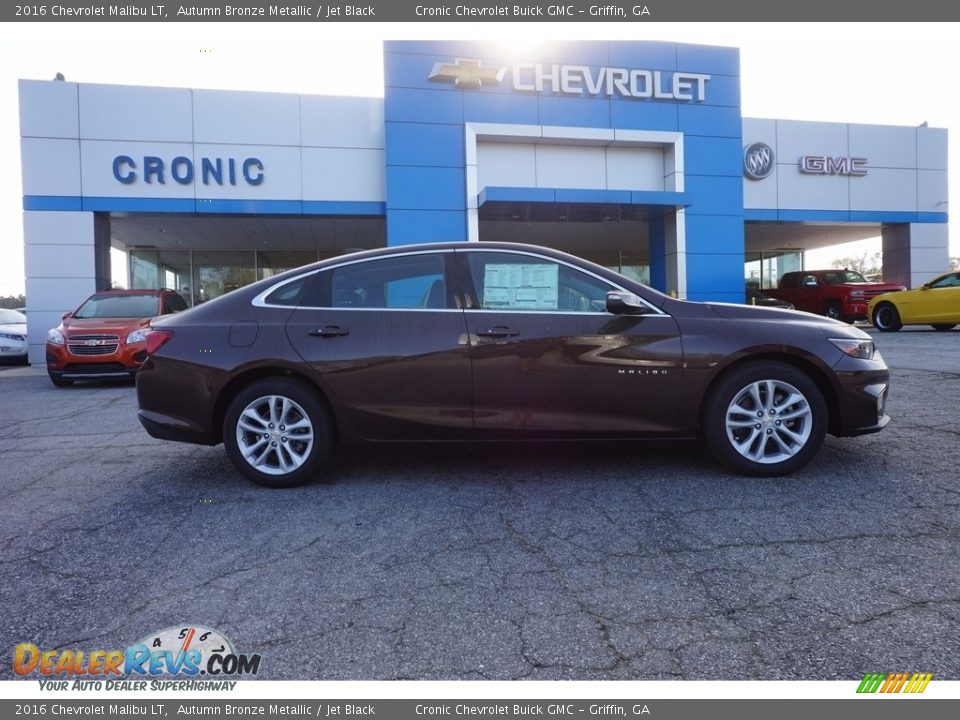 2016 Chevrolet Malibu LT Autumn Bronze Metallic / Jet Black Photo #7