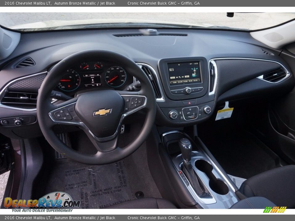 2016 Chevrolet Malibu LT Autumn Bronze Metallic / Jet Black Photo #9