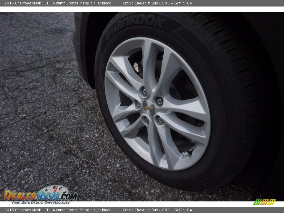 2016 Chevrolet Malibu LT Autumn Bronze Metallic / Jet Black Photo #10
