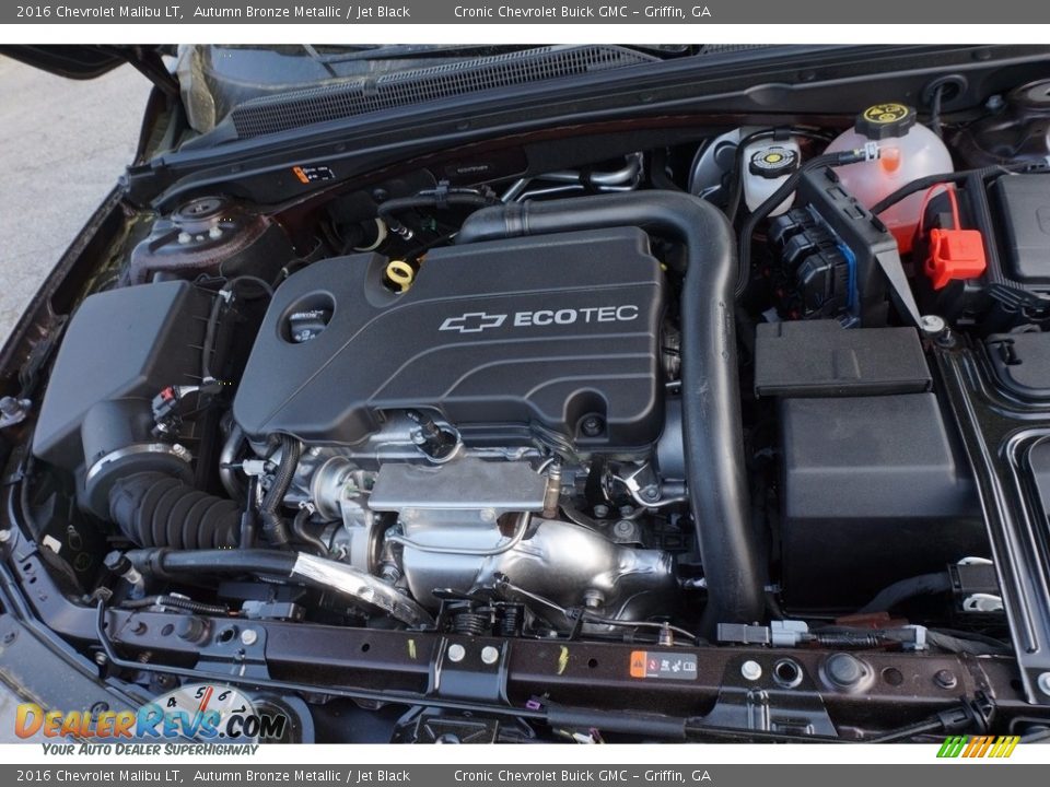 2016 Chevrolet Malibu LT Autumn Bronze Metallic / Jet Black Photo #11