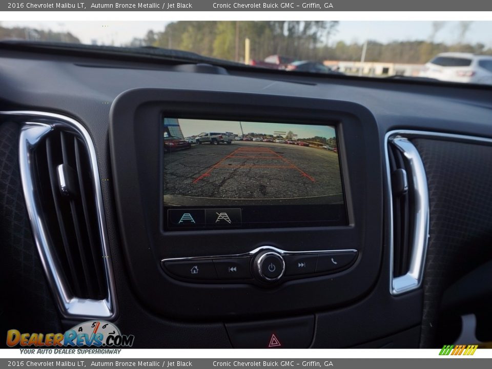 2016 Chevrolet Malibu LT Autumn Bronze Metallic / Jet Black Photo #14