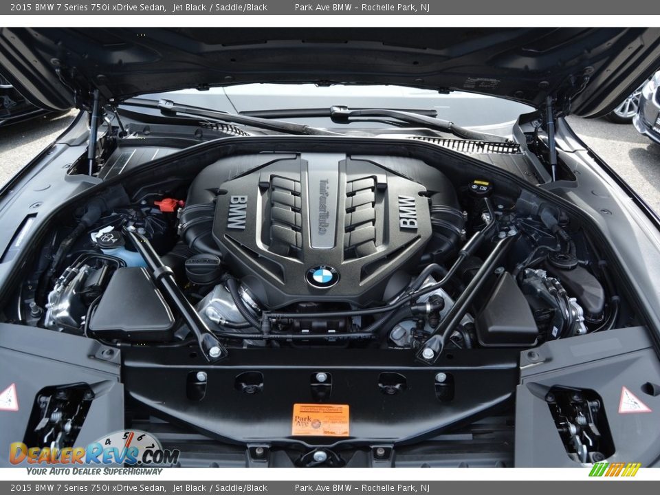 2015 BMW 7 Series 750i xDrive Sedan 4.4 Liter TwinPower Turbocharged DI DOHC 32-Valve VVT V8 Engine Photo #31