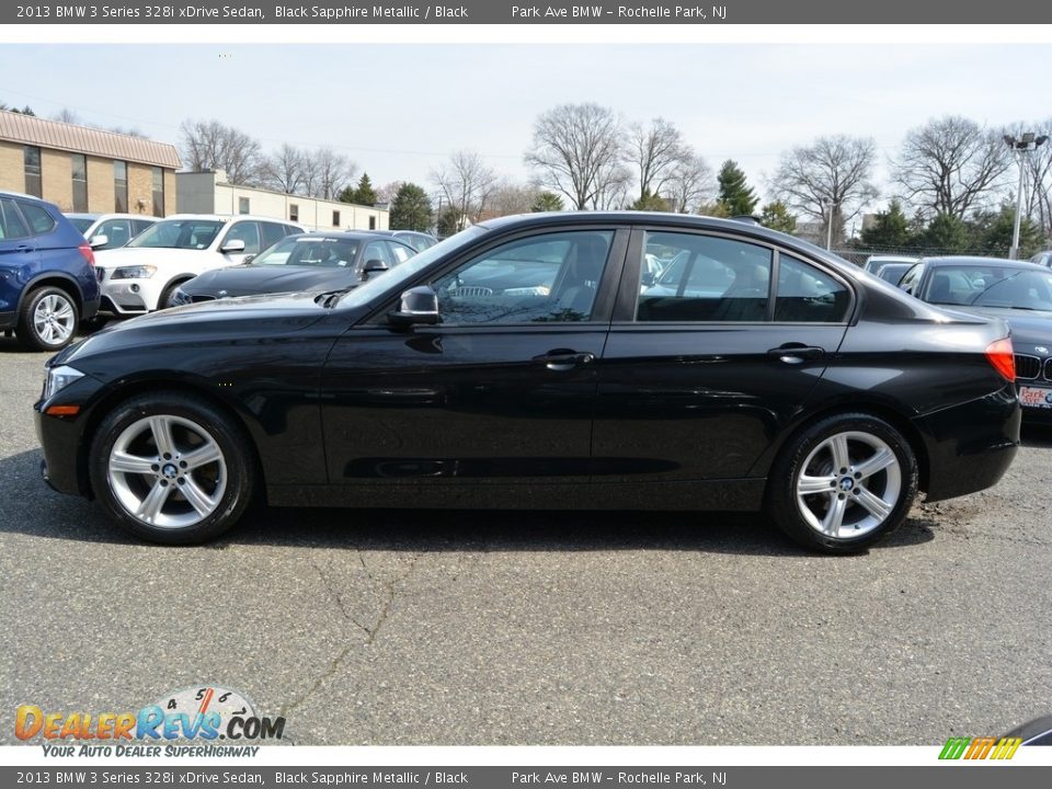 2013 BMW 3 Series 328i xDrive Sedan Black Sapphire Metallic / Black Photo #6