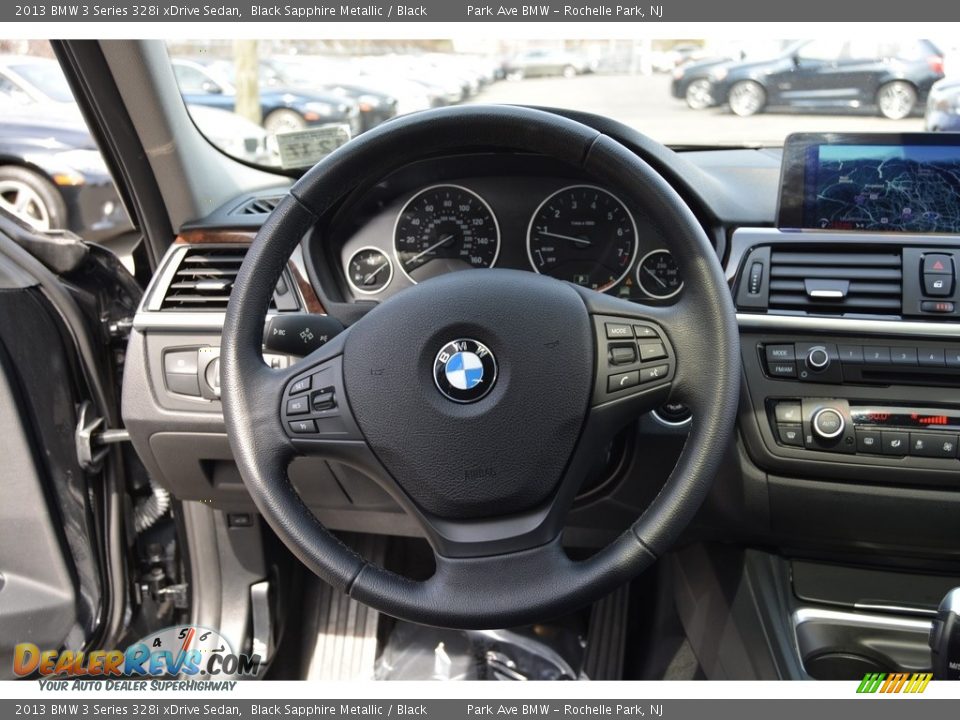 2013 BMW 3 Series 328i xDrive Sedan Black Sapphire Metallic / Black Photo #19