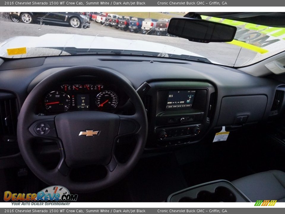 2016 Chevrolet Silverado 1500 WT Crew Cab Summit White / Dark Ash/Jet Black Photo #10