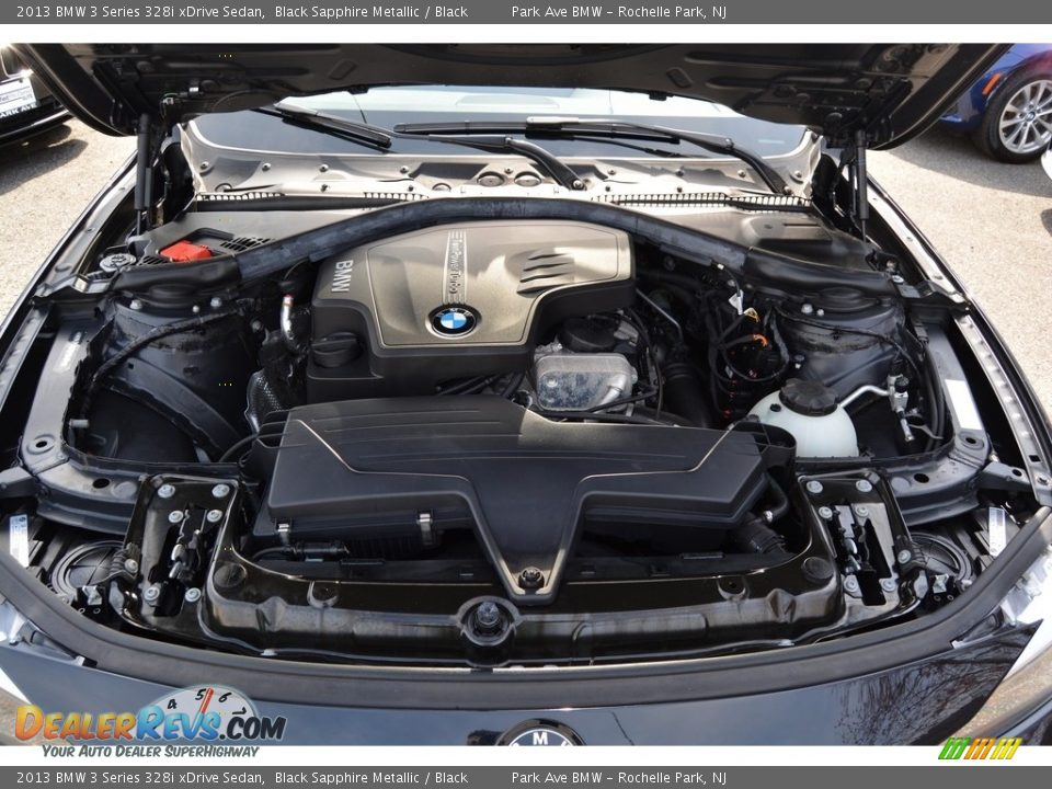 2013 BMW 3 Series 328i xDrive Sedan Black Sapphire Metallic / Black Photo #31