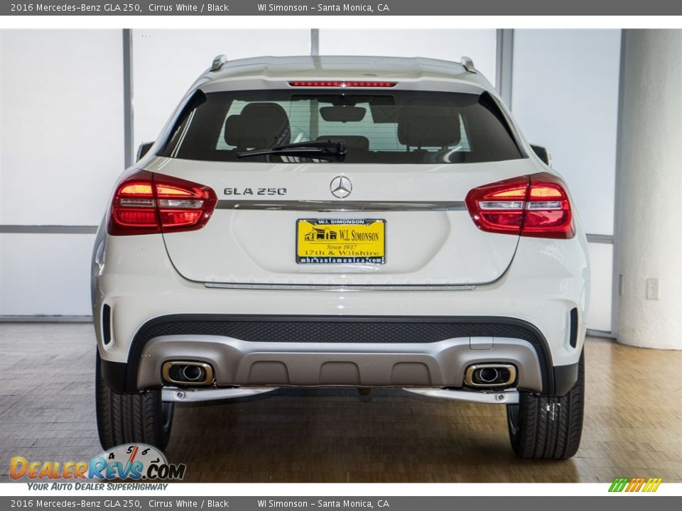 2016 Mercedes-Benz GLA 250 Cirrus White / Black Photo #4