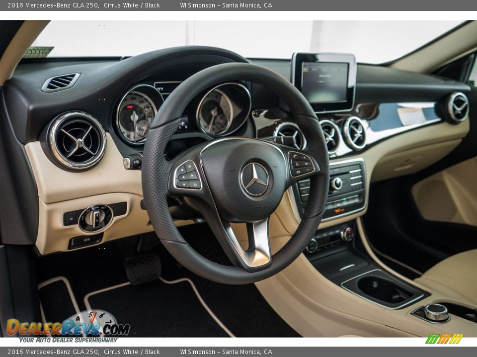 2016 Mercedes-Benz GLA 250 Cirrus White / Black Photo #5