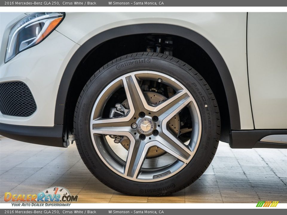 2016 Mercedes-Benz GLA 250 Cirrus White / Black Photo #10