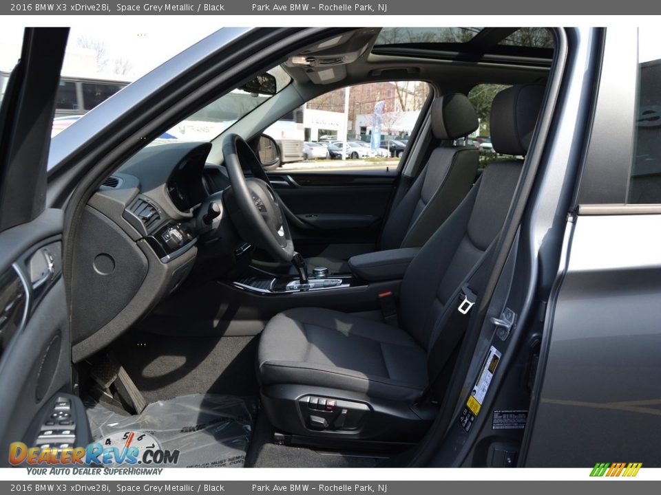 2016 BMW X3 xDrive28i Space Grey Metallic / Black Photo #11