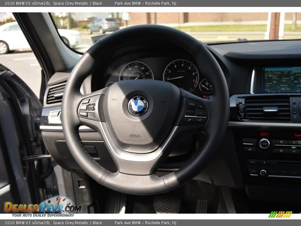 2016 BMW X3 xDrive28i Space Grey Metallic / Black Photo #18