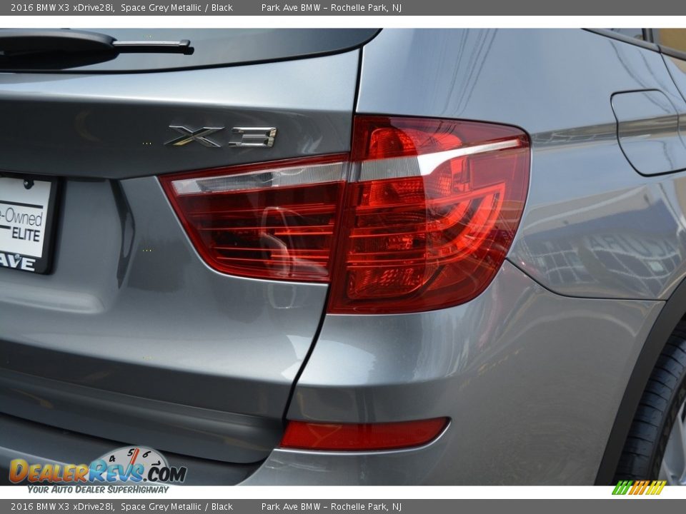 2016 BMW X3 xDrive28i Space Grey Metallic / Black Photo #23