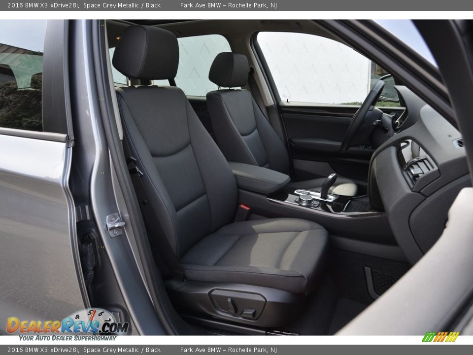 2016 BMW X3 xDrive28i Space Grey Metallic / Black Photo #29