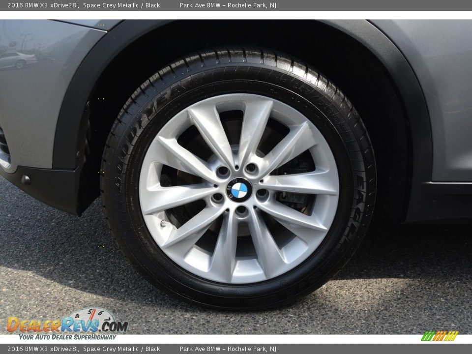 2016 BMW X3 xDrive28i Space Grey Metallic / Black Photo #32