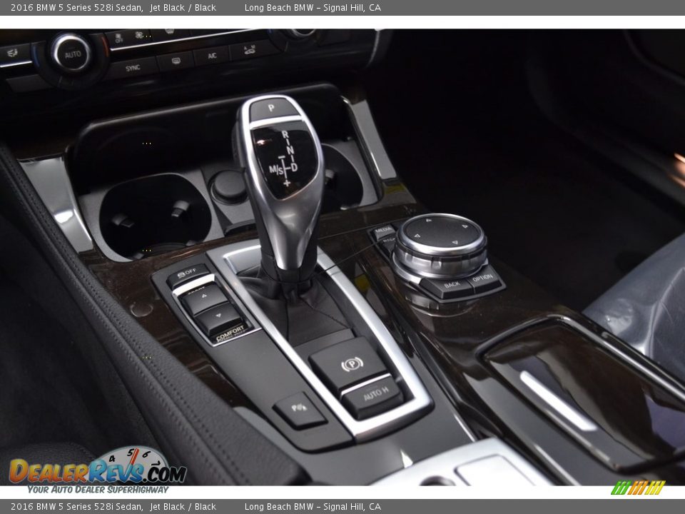 2016 BMW 5 Series 528i Sedan Jet Black / Black Photo #13