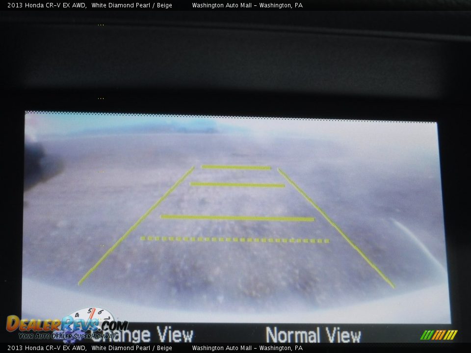 2013 Honda CR-V EX AWD White Diamond Pearl / Beige Photo #15