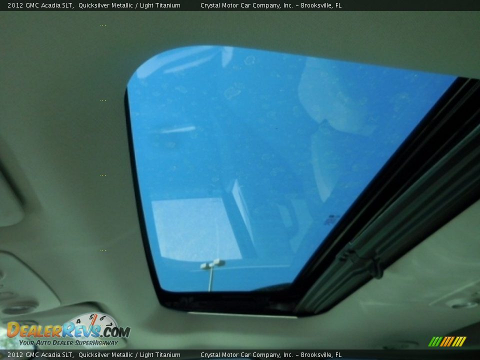 2012 GMC Acadia SLT Quicksilver Metallic / Light Titanium Photo #24