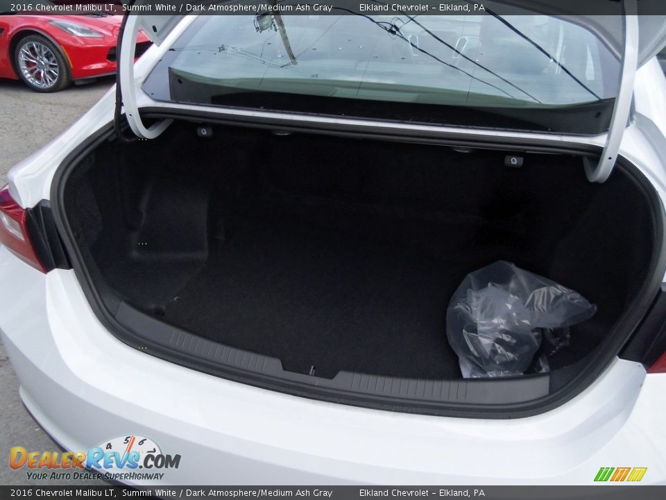 2016 Chevrolet Malibu LT Summit White / Dark Atmosphere/Medium Ash Gray Photo #16
