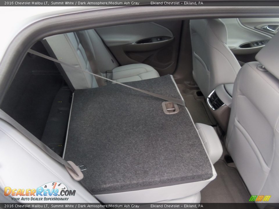 2016 Chevrolet Malibu LT Summit White / Dark Atmosphere/Medium Ash Gray Photo #17