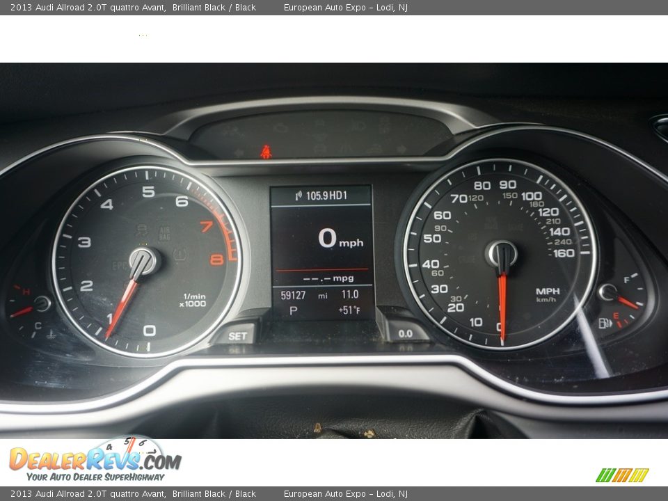 2013 Audi Allroad 2.0T quattro Avant Brilliant Black / Black Photo #21