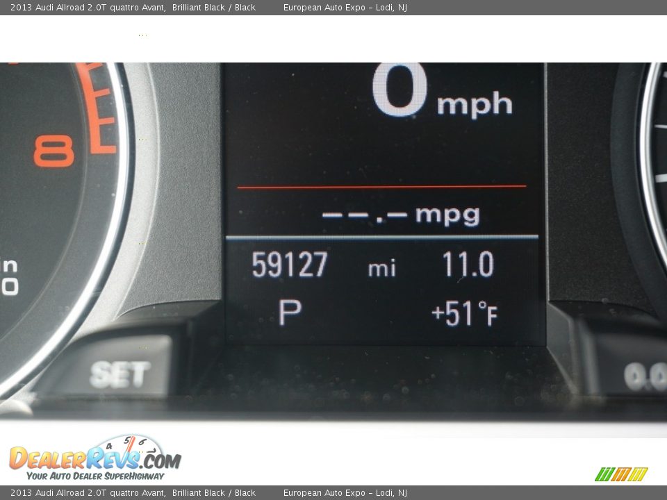 2013 Audi Allroad 2.0T quattro Avant Brilliant Black / Black Photo #22