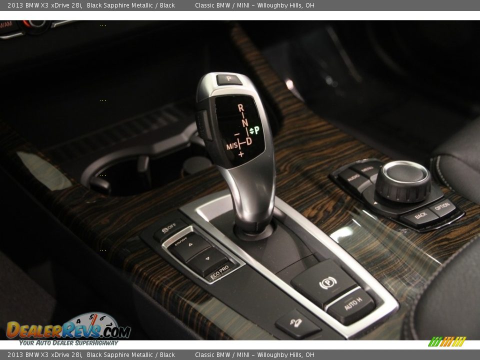 2013 BMW X3 xDrive 28i Black Sapphire Metallic / Black Photo #17