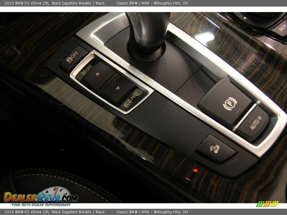 2013 BMW X3 xDrive 28i Black Sapphire Metallic / Black Photo #18