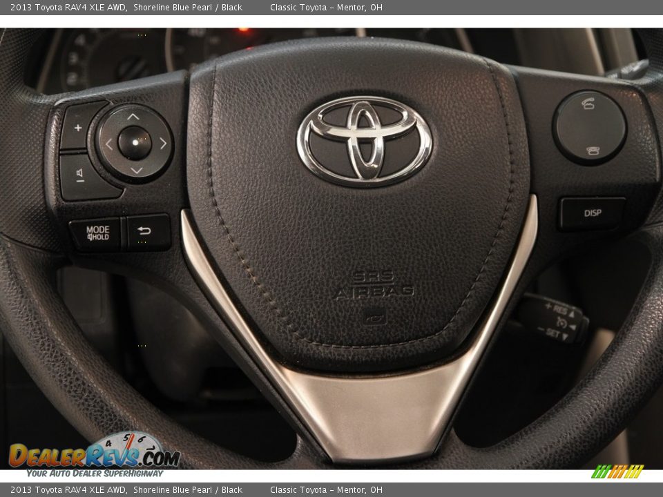 2013 Toyota RAV4 XLE AWD Shoreline Blue Pearl / Black Photo #6