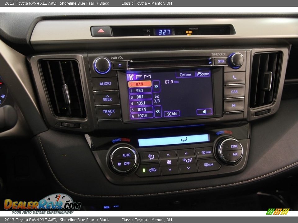 2013 Toyota RAV4 XLE AWD Shoreline Blue Pearl / Black Photo #8