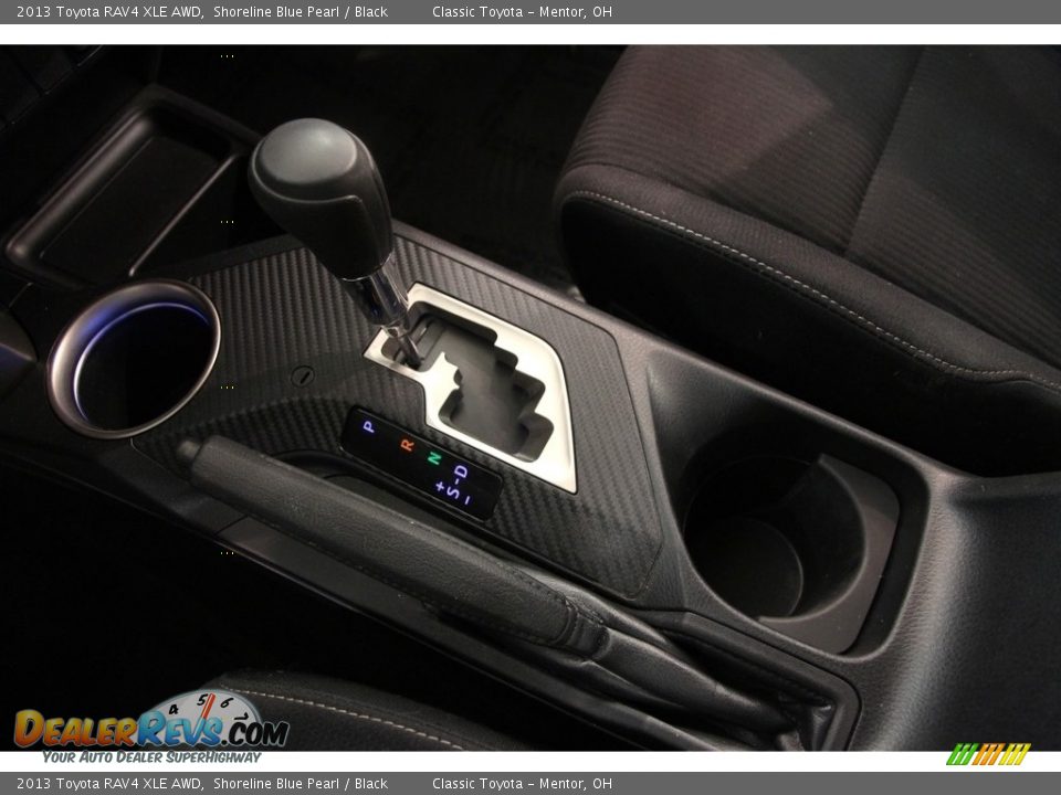 2013 Toyota RAV4 XLE AWD Shoreline Blue Pearl / Black Photo #12