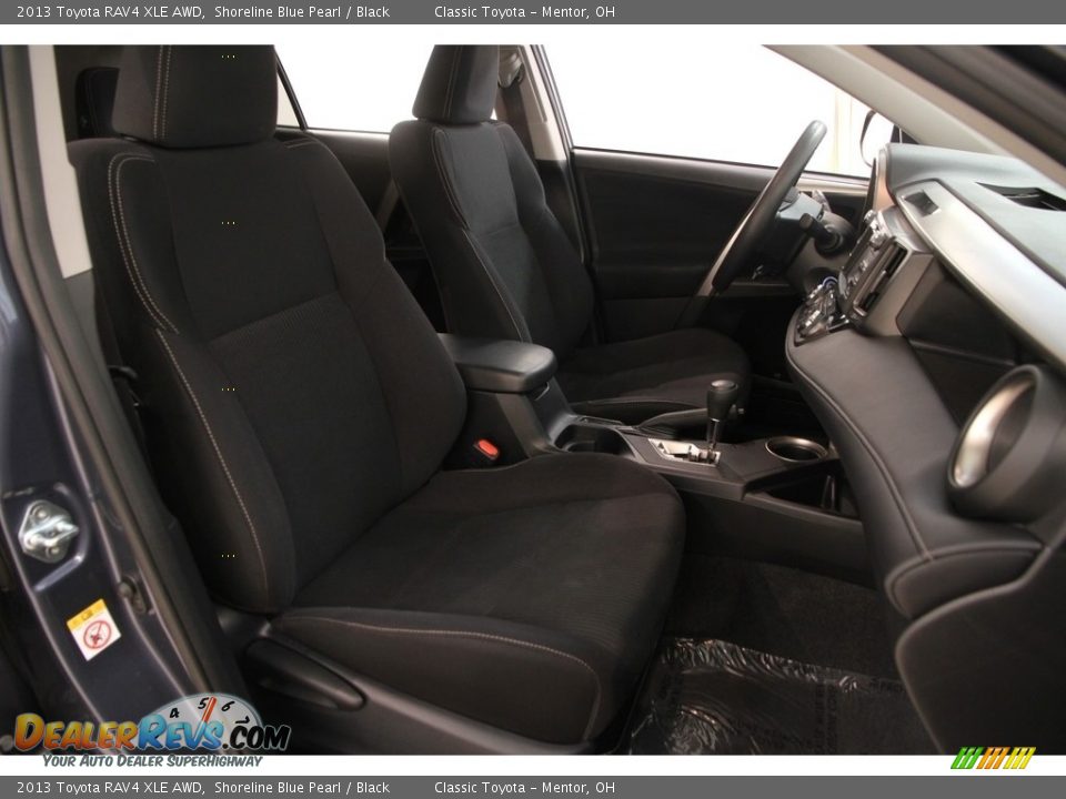 2013 Toyota RAV4 XLE AWD Shoreline Blue Pearl / Black Photo #13