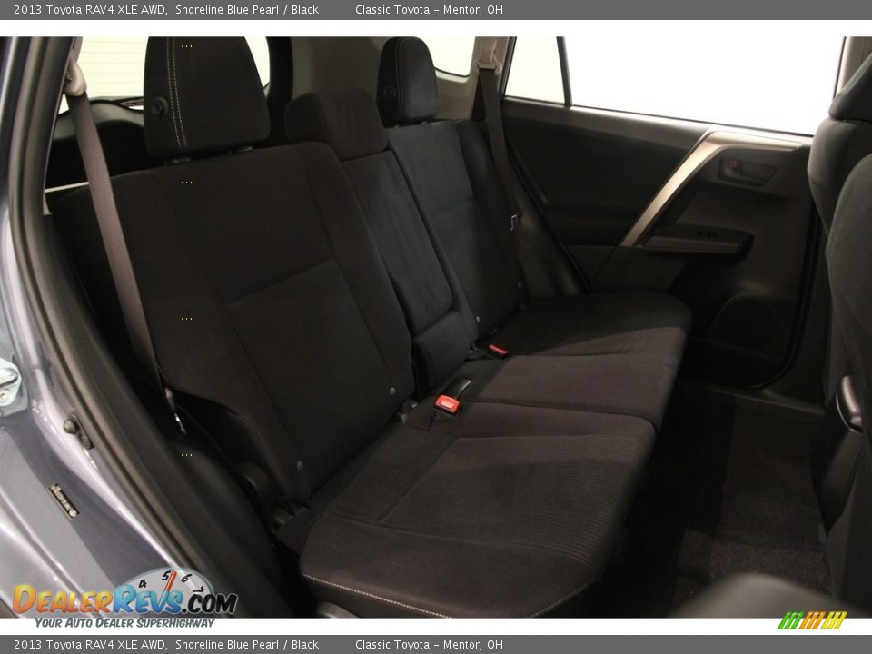 2013 Toyota RAV4 XLE AWD Shoreline Blue Pearl / Black Photo #14