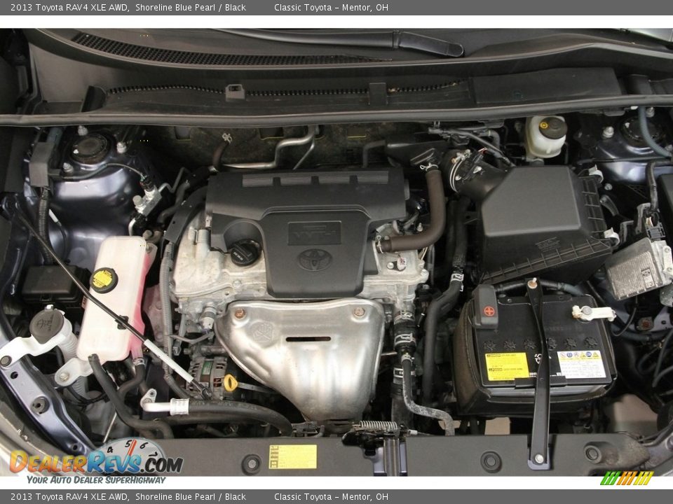 2013 Toyota RAV4 XLE AWD Shoreline Blue Pearl / Black Photo #17