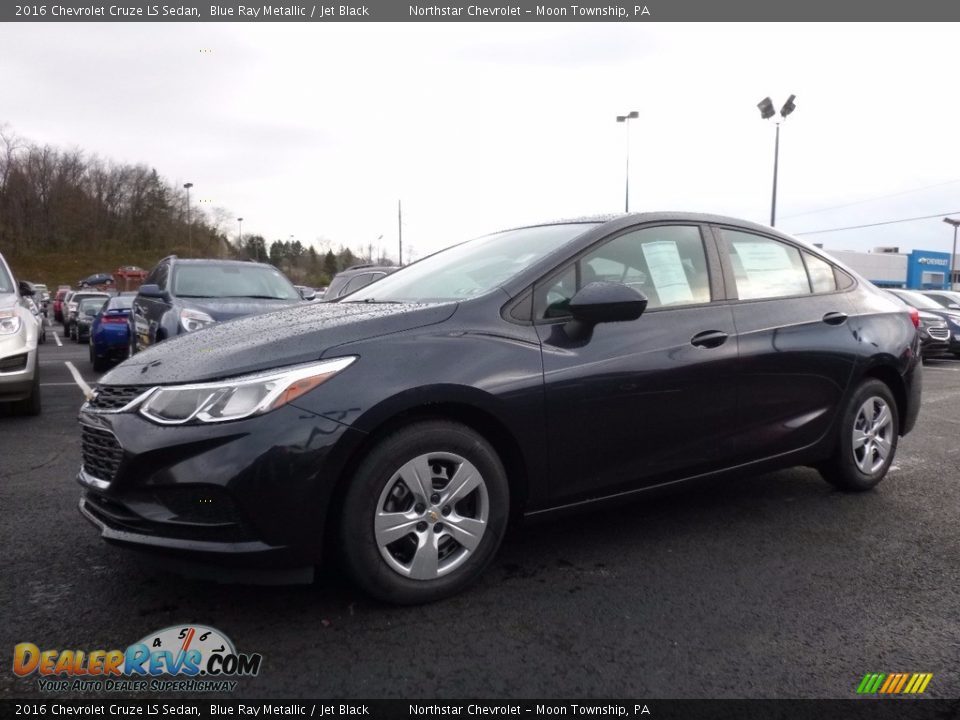 2016 Chevrolet Cruze LS Sedan Blue Ray Metallic / Jet Black Photo #1