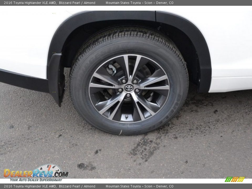 2016 Toyota Highlander XLE AWD Wheel Photo #10