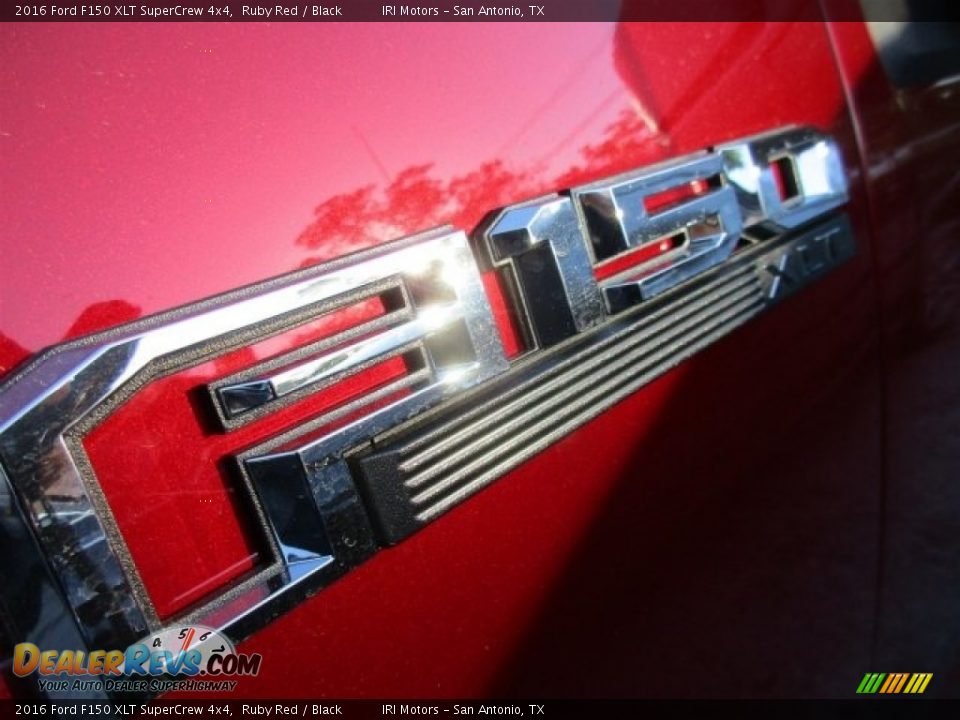 2016 Ford F150 XLT SuperCrew 4x4 Ruby Red / Black Photo #3