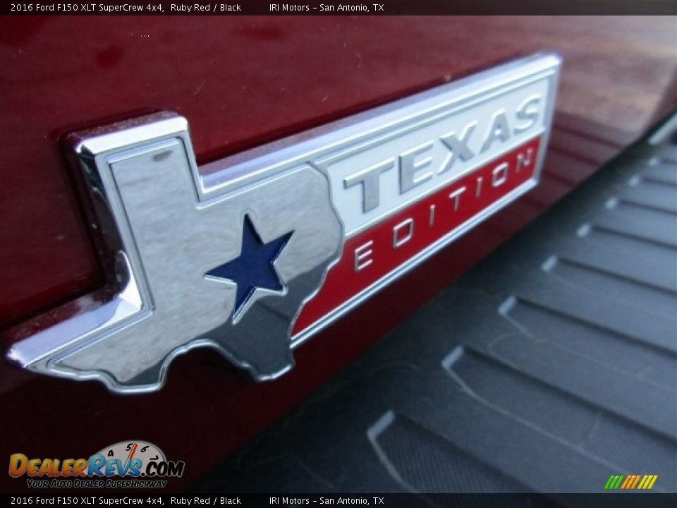 2016 Ford F150 XLT SuperCrew 4x4 Ruby Red / Black Photo #6