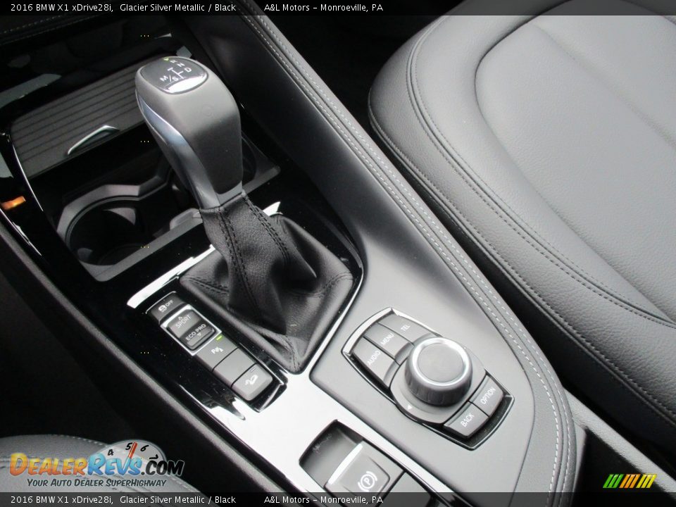 2016 BMW X1 xDrive28i Glacier Silver Metallic / Black Photo #15