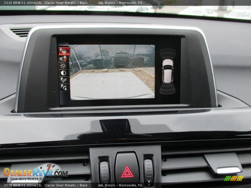 2016 BMW X1 xDrive28i Glacier Silver Metallic / Black Photo #17