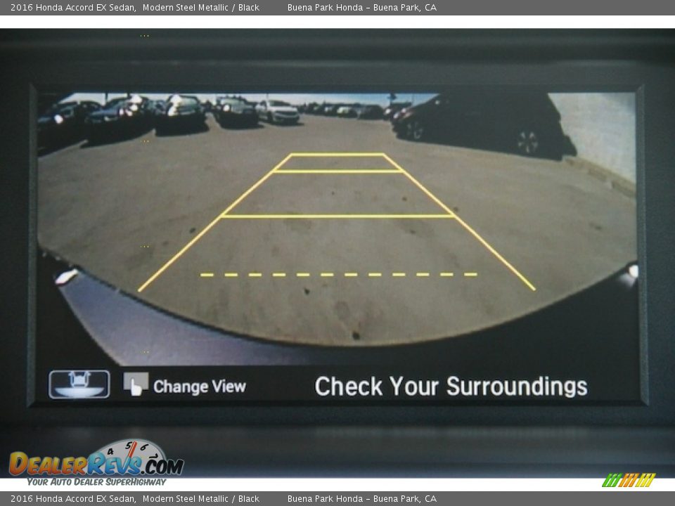 2016 Honda Accord EX Sedan Modern Steel Metallic / Black Photo #7