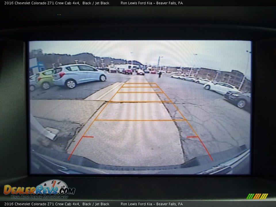 2016 Chevrolet Colorado Z71 Crew Cab 4x4 Black / Jet Black Photo #19