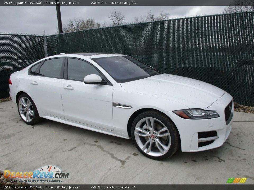 Front 3/4 View of 2016 Jaguar XF 35t AWD Photo #1