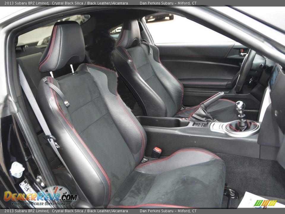 2013 Subaru BRZ Limited Crystal Black Silica / Black Leather/Alcantara Photo #19