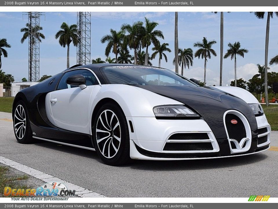 Front 3/4 View of 2008 Bugatti Veyron 16.4 Mansory Linea Vivere Photo #1