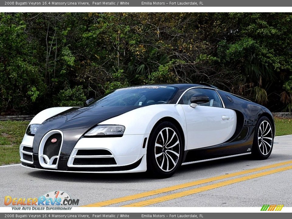 Front 3/4 View of 2008 Bugatti Veyron 16.4 Mansory Linea Vivere Photo #4