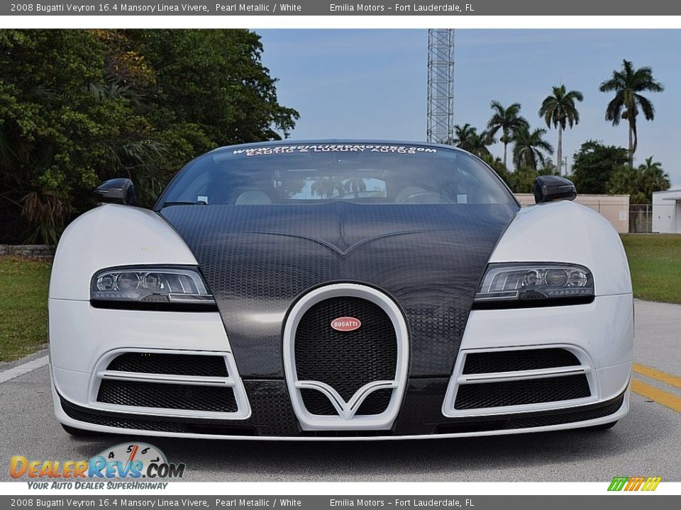 2008 Bugatti Veyron 16.4 Mansory Linea Vivere Pearl Metallic / White Photo #10