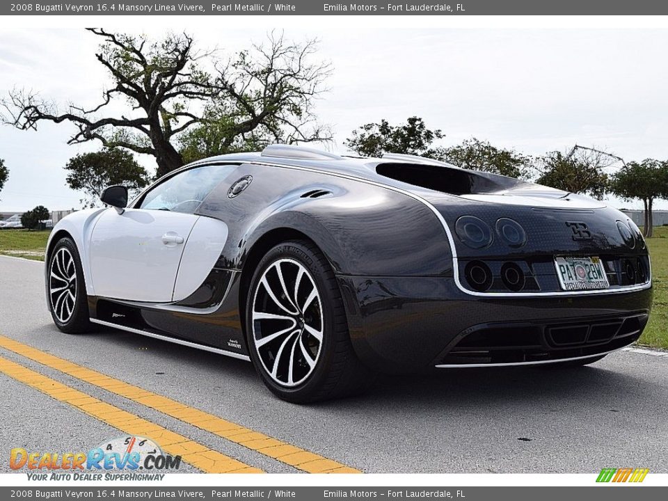 2008 Bugatti Veyron 16.4 Mansory Linea Vivere Pearl Metallic / White Photo #13